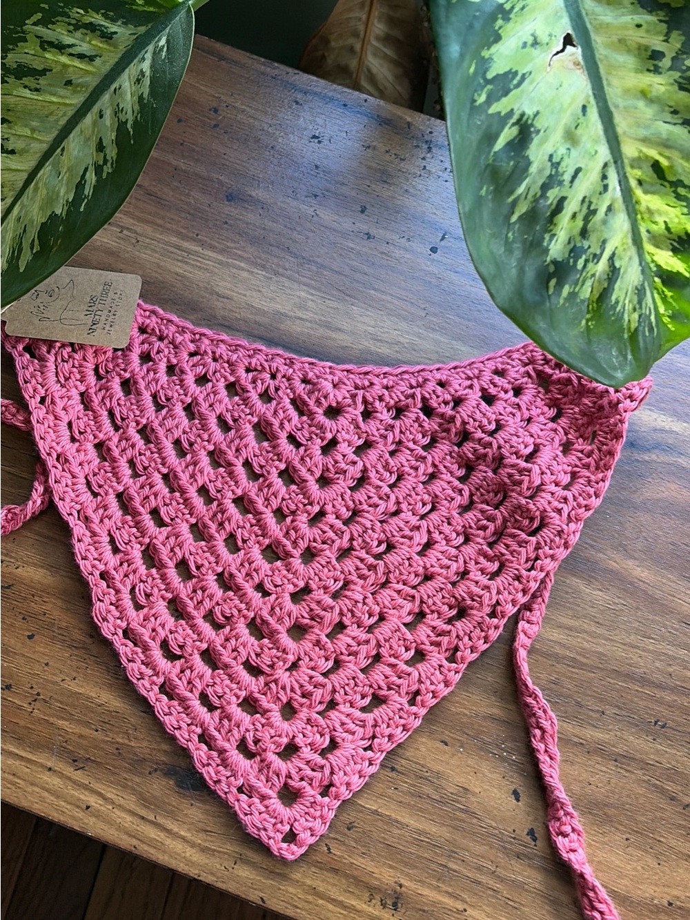 CROCHET BANDANA